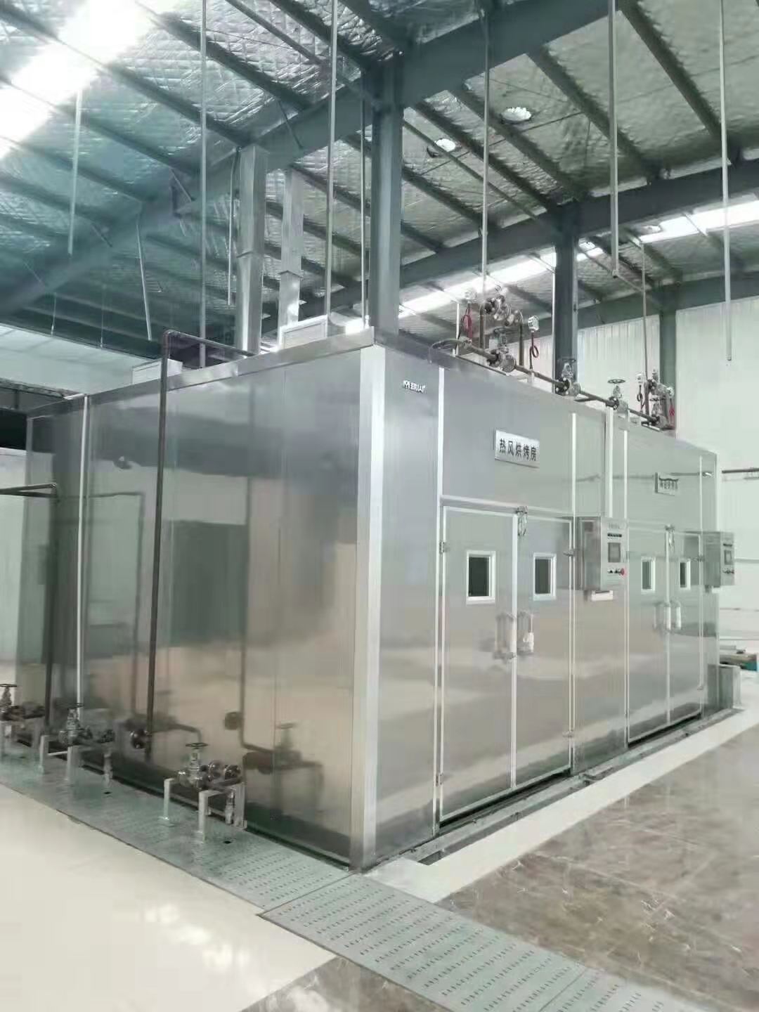 益陽瑪山產(chǎn)業(yè)機械有限公司，湖南益陽螺旋風管廠家，熱風食品烤房